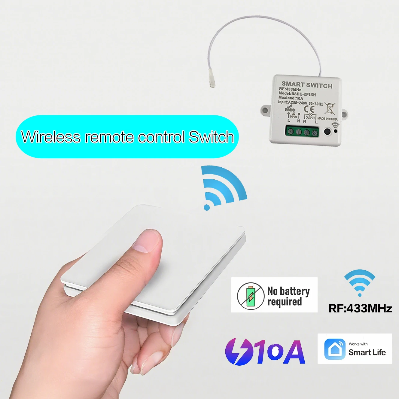 Ac: 85V-240V Wirele… - image