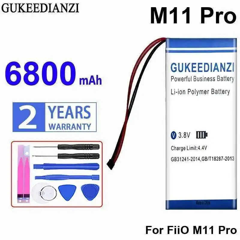 

For Fiio M11 Pro High Capacity 6800Mah Music Player Battery