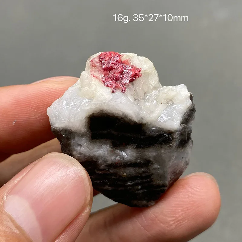 100% natural cinnabar original stone mineral specimen healing crystal teaching specimen collection