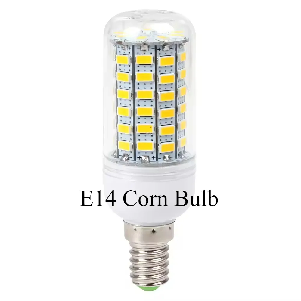 E14 LED Corn Light Bulb Indoor Lighting SMD5730 Replaceable Corn Lamp Spotlight for Home Use