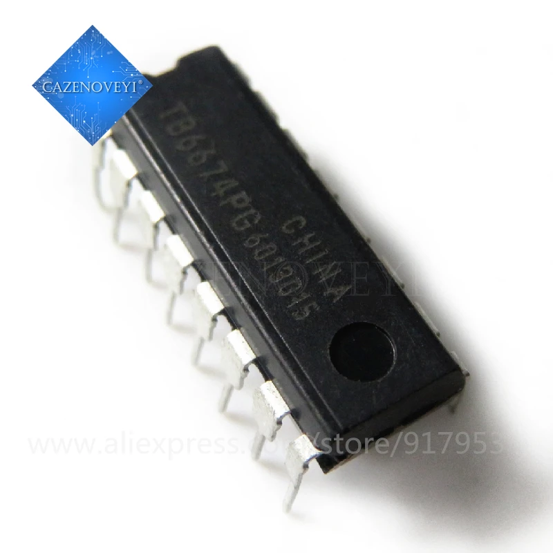 

10pcs/lot TB6674PG TB6674P TB6674 DIP-16 In Stock