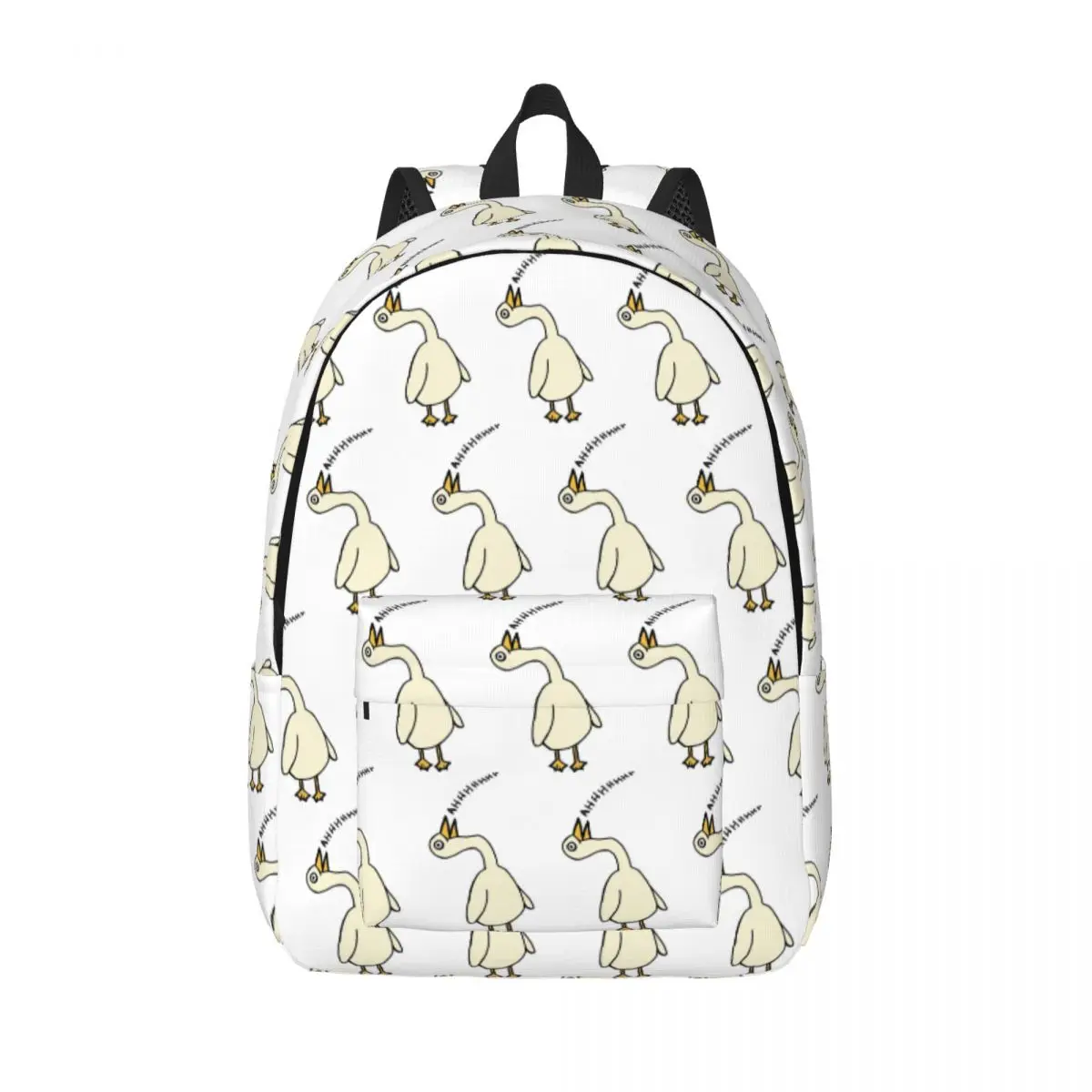 

Ah! Silly Goose Backpack Student Boys Girls BookBag Kids School Bag Laptop Shoulder Bags for Men Women