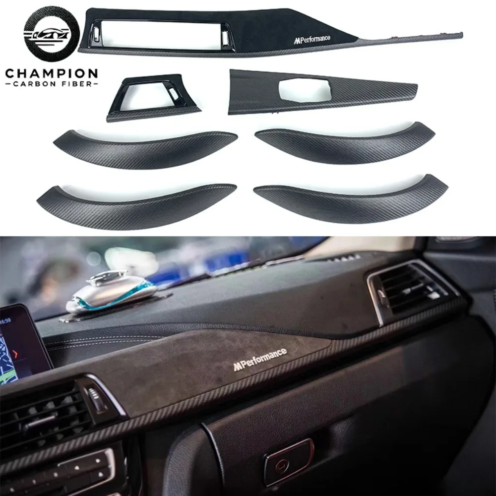 

For BMW 330i 320i 430i F30 F31 F32 F34 F36 F80 F82carbon Fiber Interior Center Console Interior Door Handle Interior Accessories