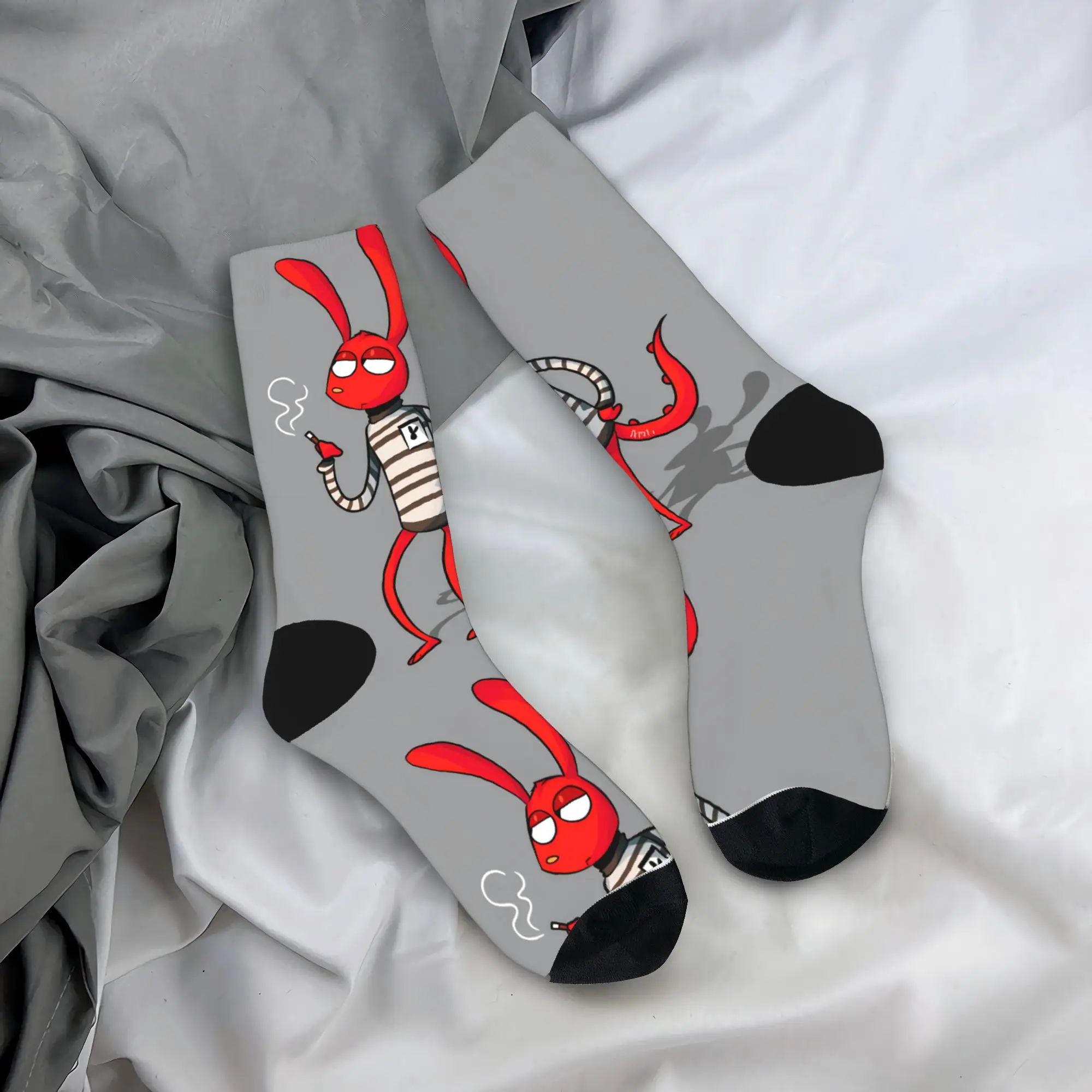 

Носки Comedy 31 M-Minuto, готические чулки, осенние нескользящие носки для взрослых и мужчин, удобные носки для скейтборда на заказ