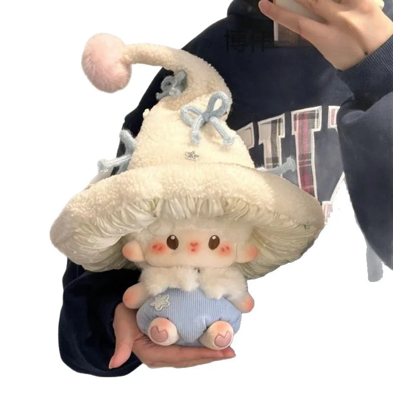 ملابس دمى قطنية على شكل فطر الثلج ملابس دمى ناعمة ولزجة ملابس دمى كرتونية لطيفة بدون دمية