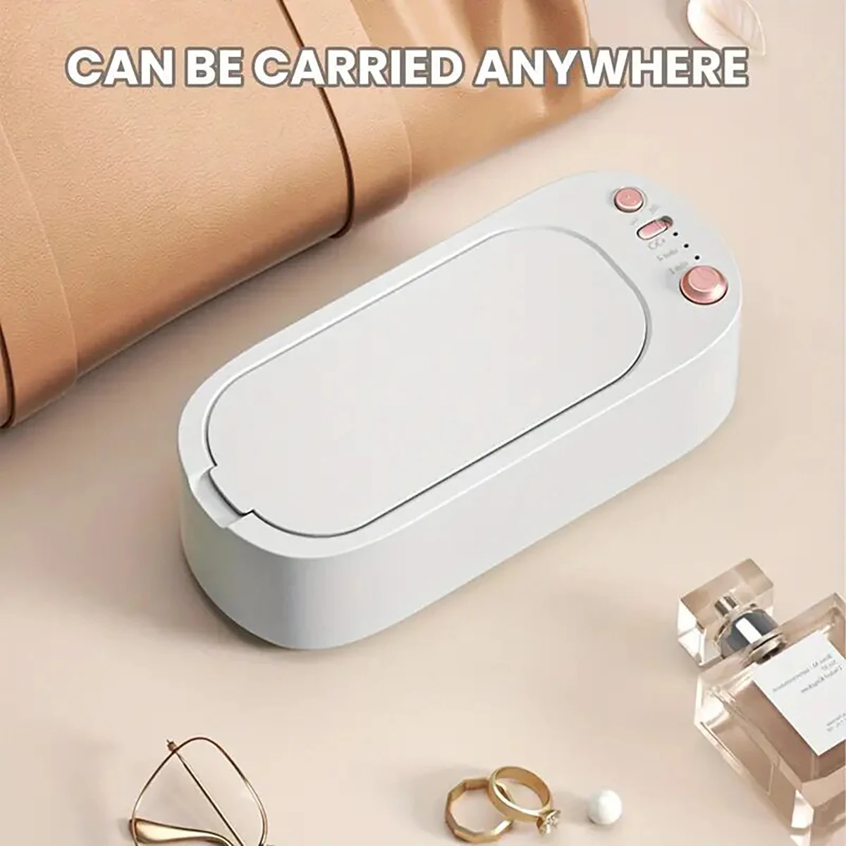 เครื่องทำความสะอาดแว่นตาแบบพกพา, เครื่องทำความสะอาดความถี่สูง, เครื่องทำความสะอาดแว่นตาแบบมือถือ, เครื่องทำความสะอาดตามหลักสรีรศาสตร์, ดีไซน์กะทัดรัด, การสั่นสะเทือนที่ทนทาน