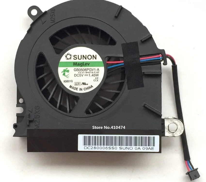 Nuevo ventilador enfriador de CPU para ordenador portátil HP ProBook 6440b 6545b 6445b 6555b 6540b ventilador de refrigeración de CPU GB0506PGV1-A