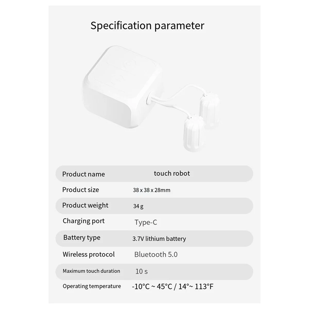 N97R Neue Touchscreen Finger Roboter Dual Control Tuya Bluetooth Smart Fernbedienung Timed Screen Clicker