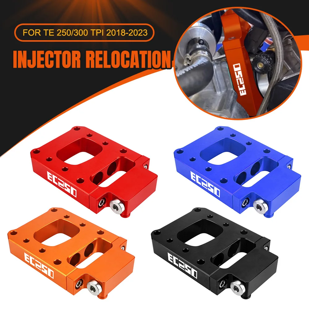 

Motorcycle Accessories For HUSQVARNA TE 250/300 TPI 2018-2019-2020-2021-2022-2023 Aluminium INJECTOR RELOCATION KIT TE250 TE300