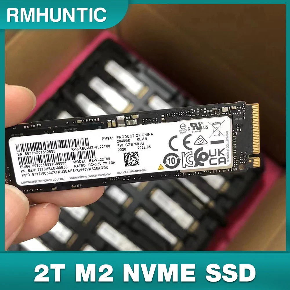 Pm9a1 para samsung nova unidade de estado sólido MZVL22T0HBLB-00B00 2t m2 nvme ssd