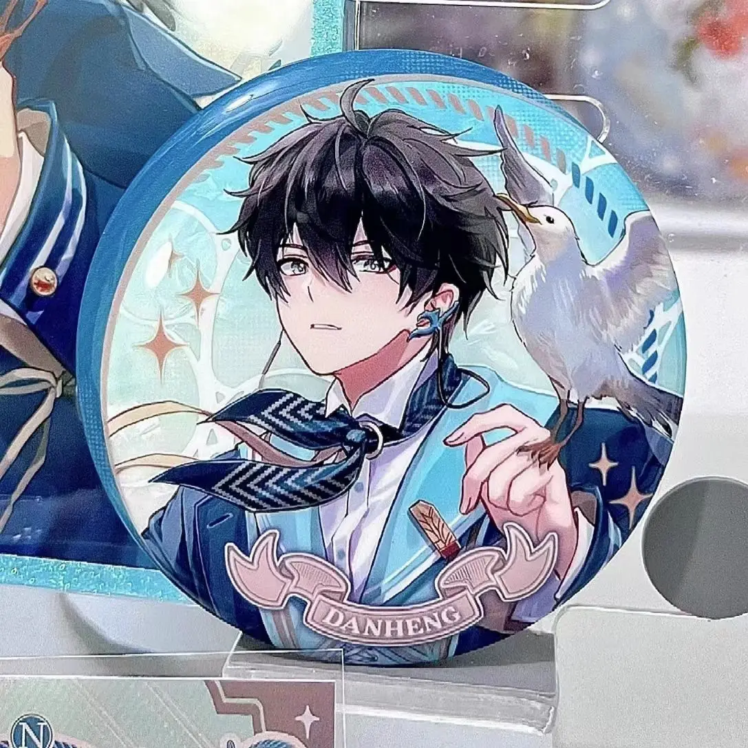 

Anime Honkai: Star Rail Dan Heng Brooch Cute Pin Wallet Backpack Clothing Jewelry Badge Accessories Gift for Friends