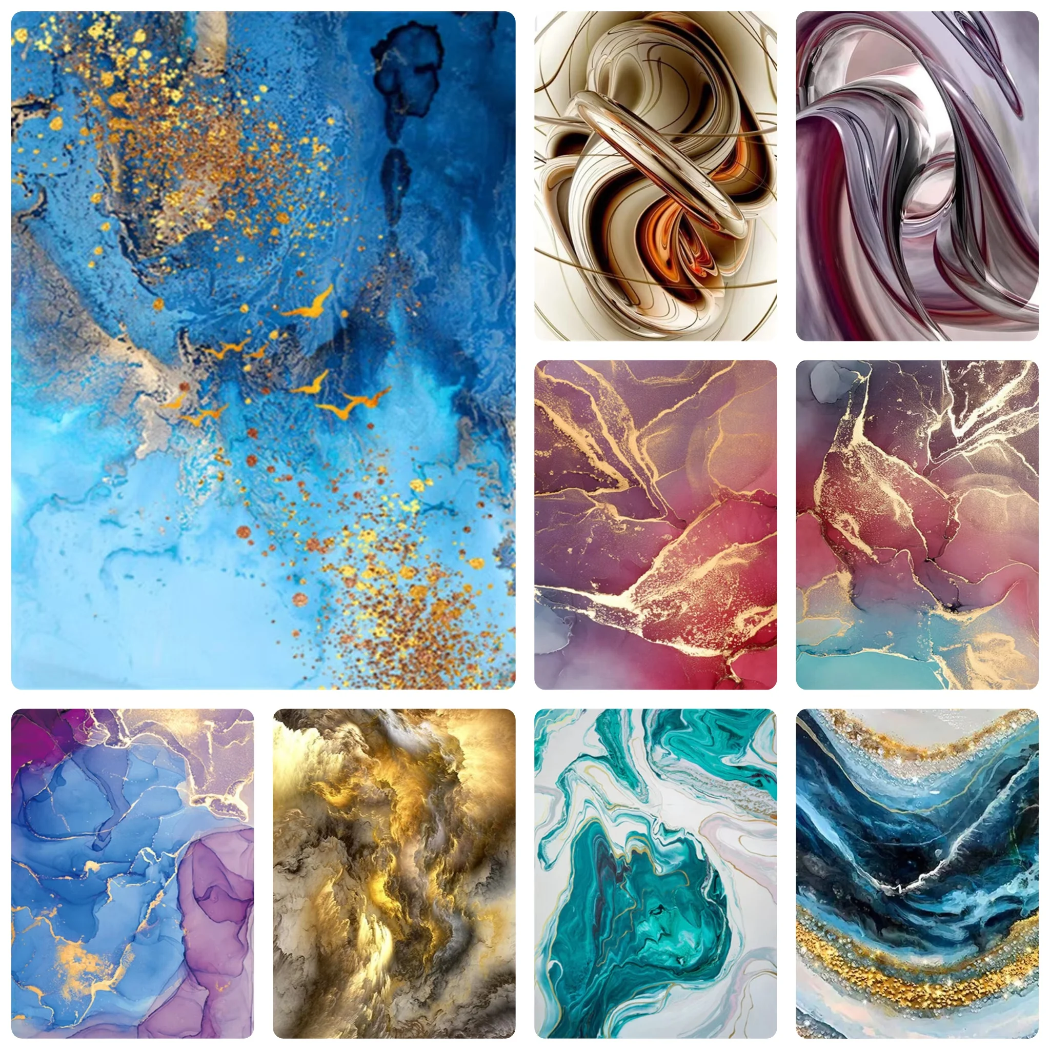 Luxury Bags Europe - DIY Abstract Marble Diamond Painting, Luxury