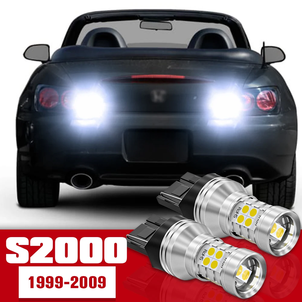 2pcs LED Accessories Reverse Light Bulb Lamp For Honda S2000 1999-2009 2000 2001 2002 2003 2004 2005 2006 2007 2008