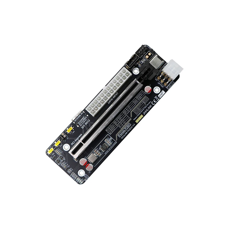 

Oculink SFF-8612 to PCIE X16 PCI-Express 4.0 X4 Adapter OCuLink GPU Dock ATX 24P Power Port for Mainboard External Graphics Card