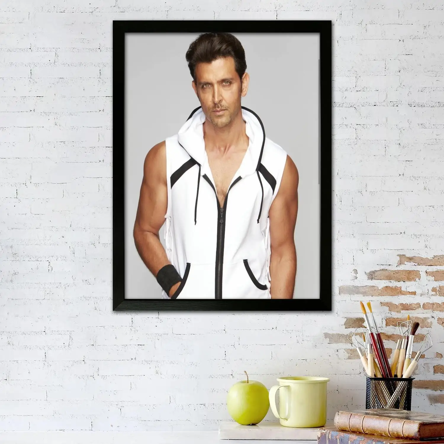 hrithik roshan Canvas Art Poster and Wall Art, Picture Print, Modern Family Bedroom Decor, Posters,Decorative painting