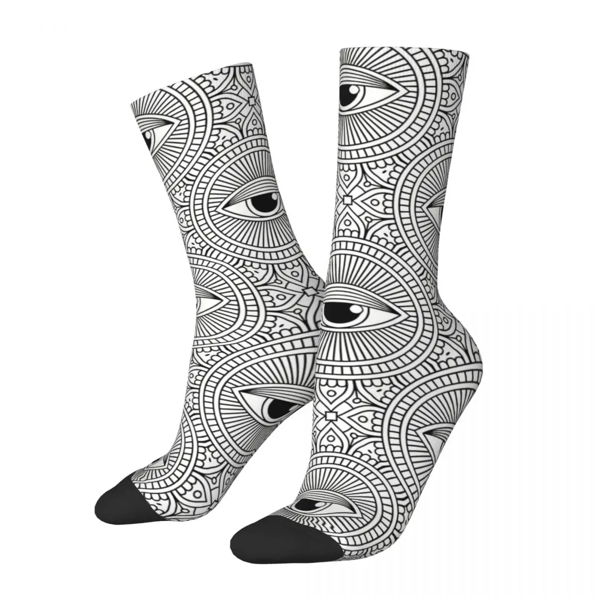 

Eyes Illuminati Socks Sports 3D Print Boy Girls Mid-calf Sock