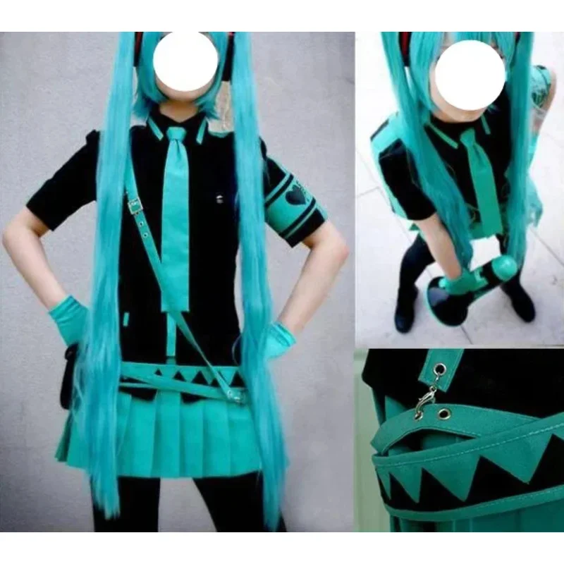 لعبة TV Miku Love Is War أزياء تنكرية فستان أنيمي لعب الأدوار بدلة الهالوين كرنفال حفلة الزي للنساء Girlsa;3,v'5.t;8,