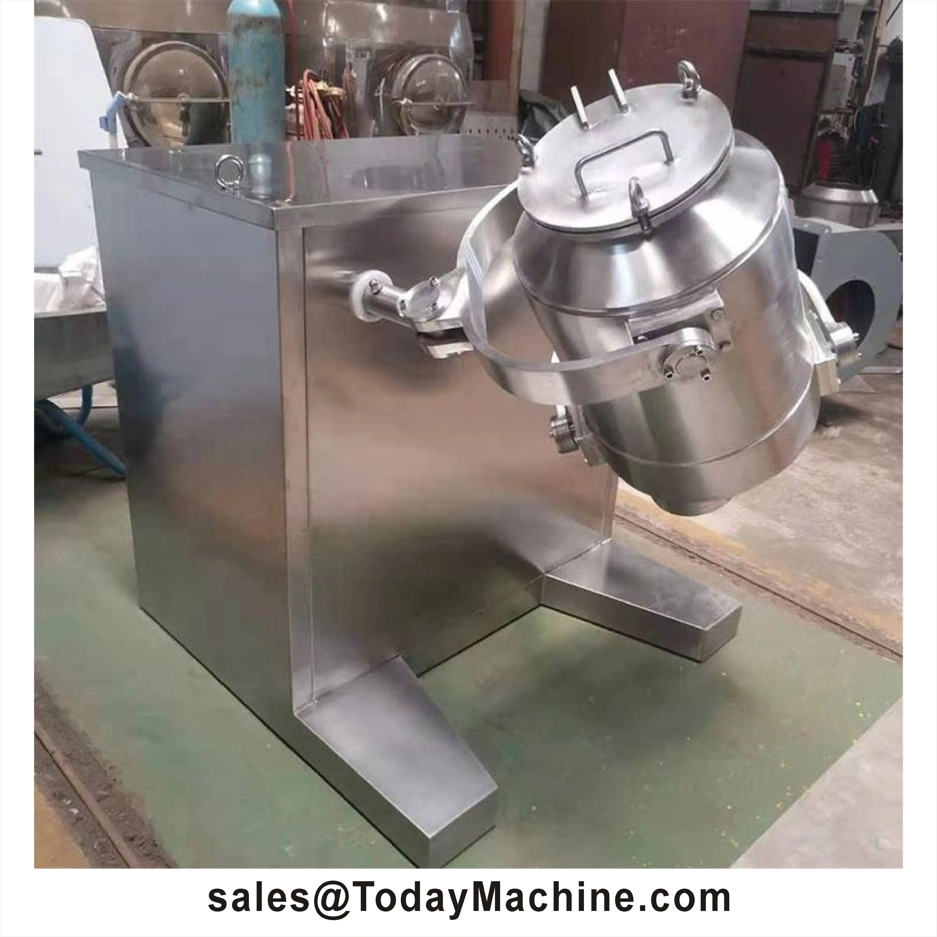 مستحضرات التجميل طبل دوران مسحوق خلاط ثلاثي الأبعاد خلاط ثلاثي الأبعاد آلة مزج خلاط