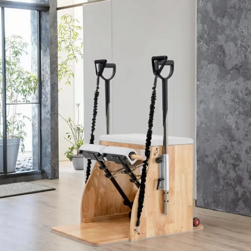 YTYIN Popular Wood Combo Chair Wunda Chair Reformer Pilates Machine Pilates Chair With Handles Home Fitness Accessories New Vers