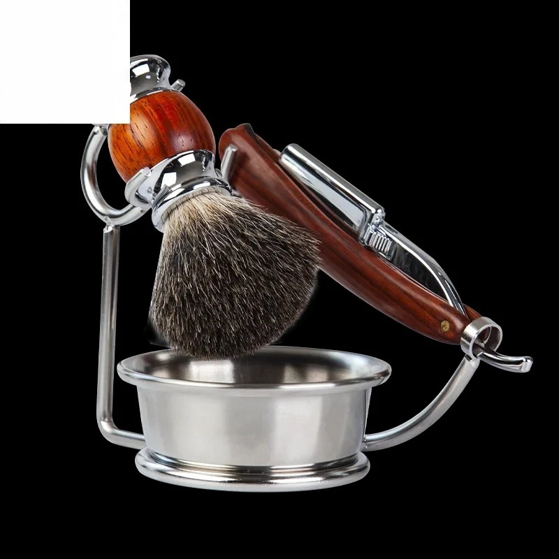 Manual Shaver Official Retro Men's Eyebrow Trimming Razor Gift Box for Sending Presents Shaver Pieces