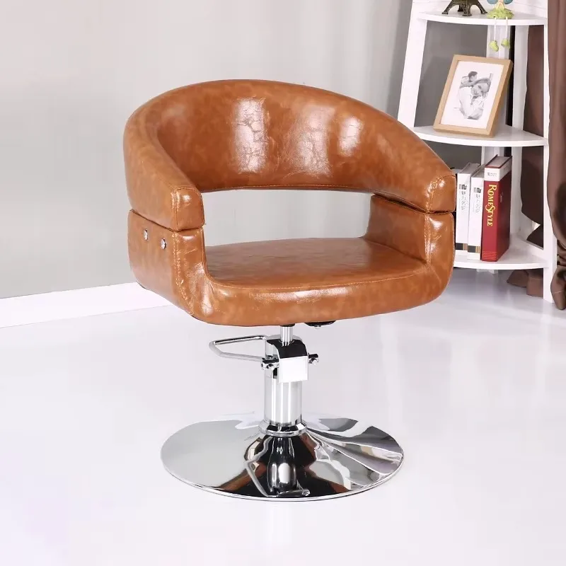 

Styling Barber Chair Hairdressing Rotating Shampoo Manicure Chair Cosmetic Simple Ergonomic Beauty Silla Peluquero Furniture