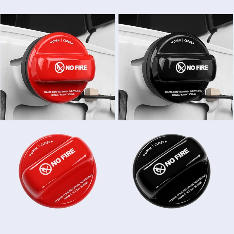 Car Fuel Tank Cap Warning Protective Cover Exterior Accessories For HONDA CIVIC ACCORD CRV HRV Odyssey Pilot  FIT CITY