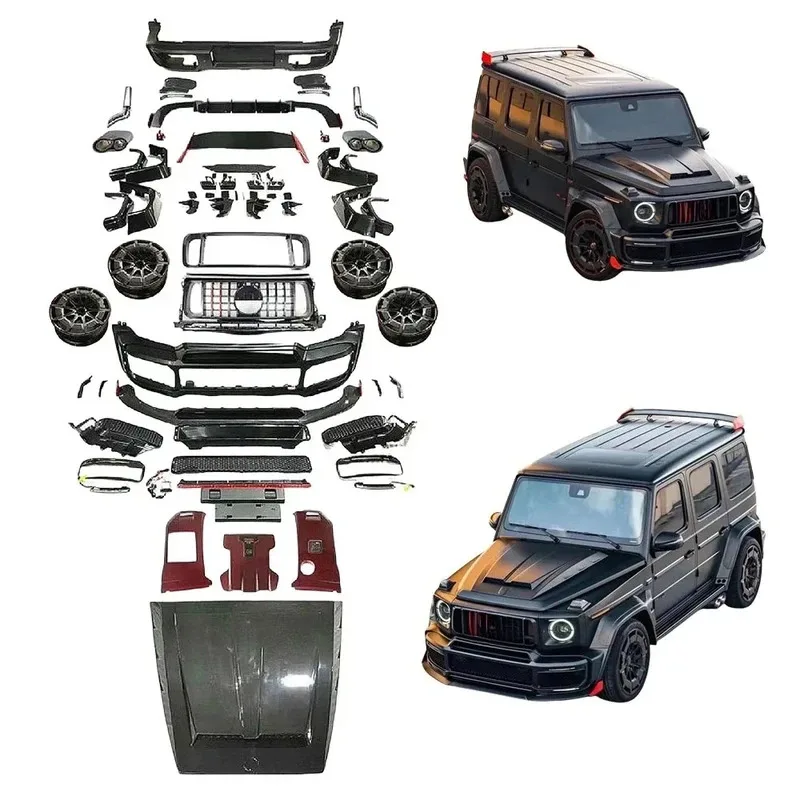 

High Quality Widebody W464 W463 G63 New Dry Carbon Fiber Brabu Rocket G900 Style Bodykit for G-Class W464 G63