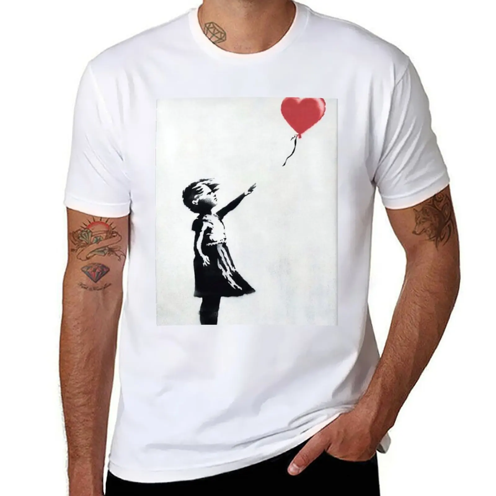 

Bansky street art T-Shirt t shirt personalised man graphic t shirt T-Shirt