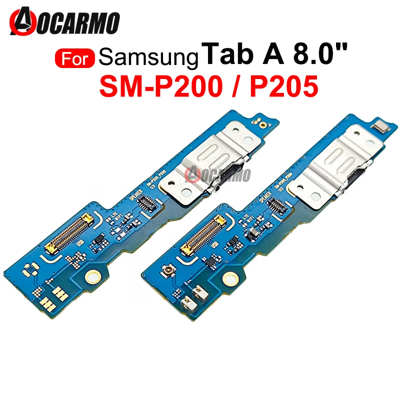 

For Samsung Galaxy Tab A 8.0 Inch P200 P205 USB Charging Dock Charger Port Flex Cable Replacement Parts SM-P205