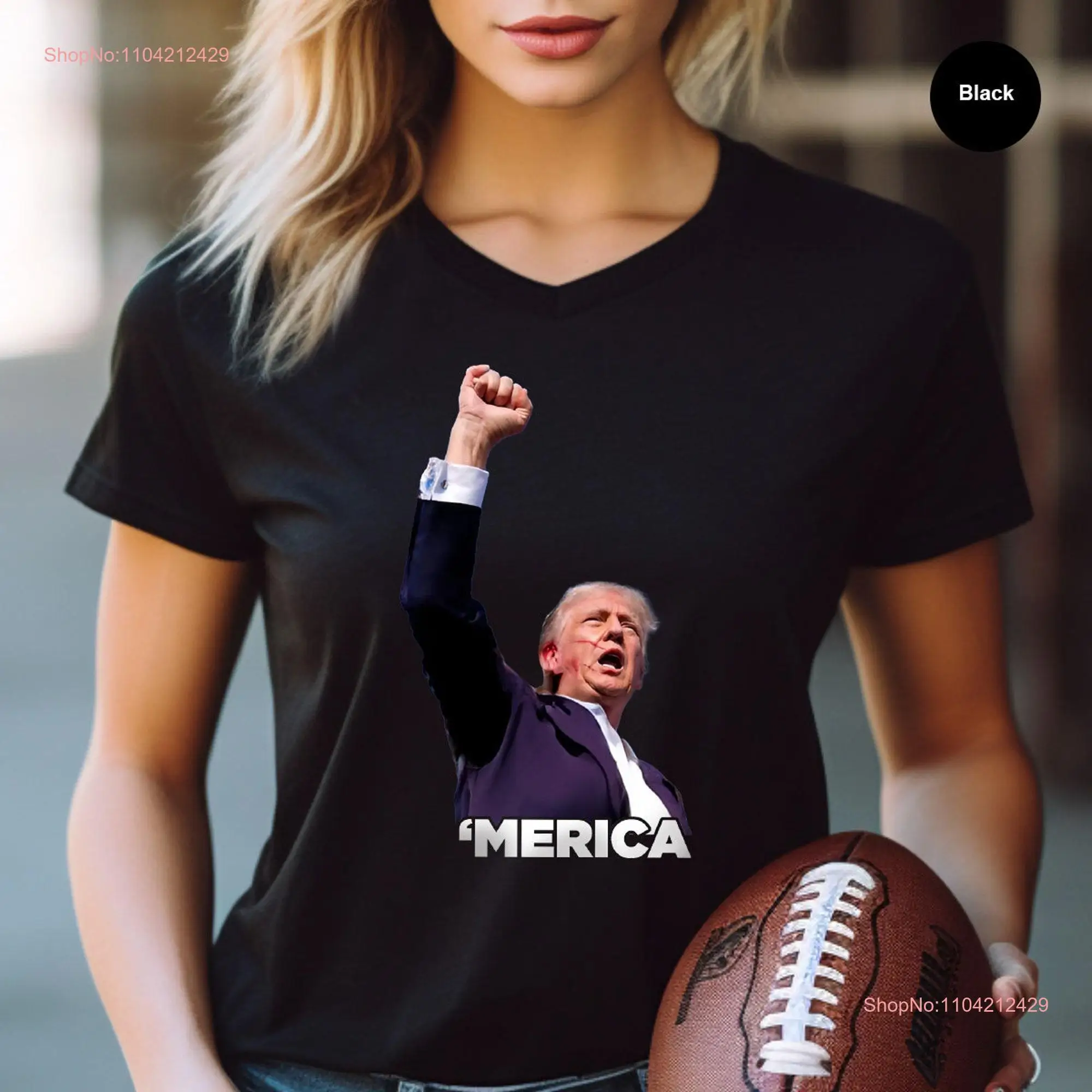 Merica T Shirt Trump Assassination Nice Try Liberals Can't Shoot Missed Me for President SL2737 long or short sleeves