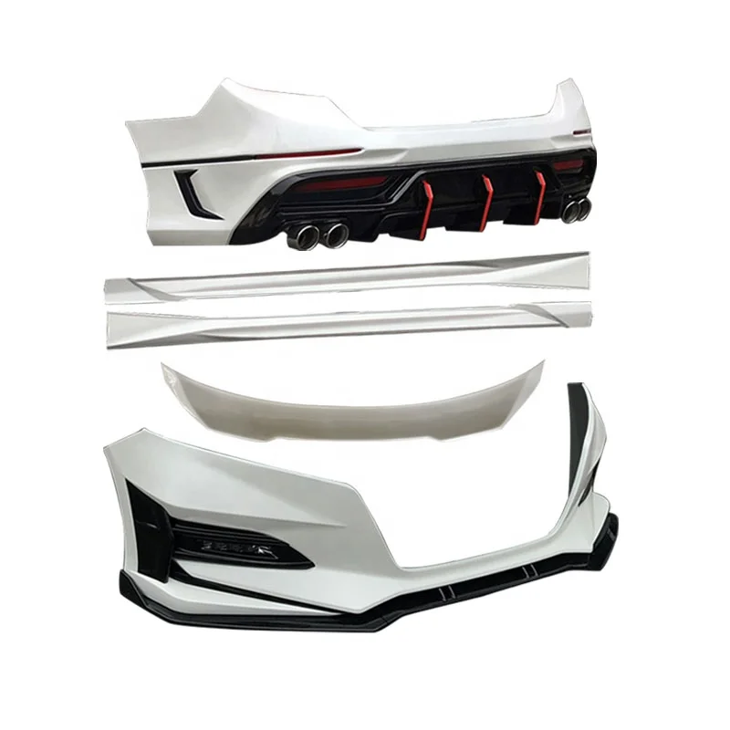 

Hot Sale Car Bumpers KDR Style Front Bumper Side Skirts Rear Bumper Spoiler Tail Throat For Honda Accord 2016-2020