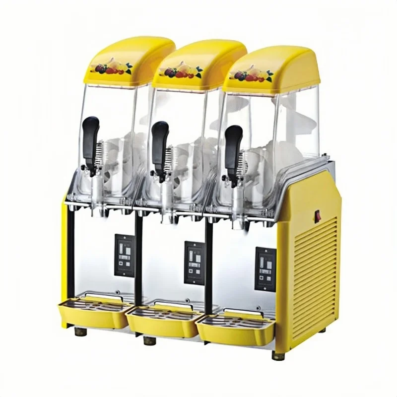 Full Automatic Stainless Steel Commercial Slush Machine Food Grade Countertop Installation