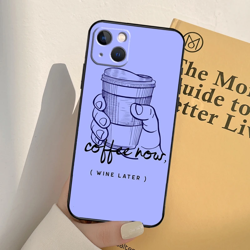 حافظة هاتف على شكل كأس نبيذ القهوة لهاتف آيفون 17 برو ماكس 17 إير 17 برو غطاء ممتص للصدمات ناعم #5