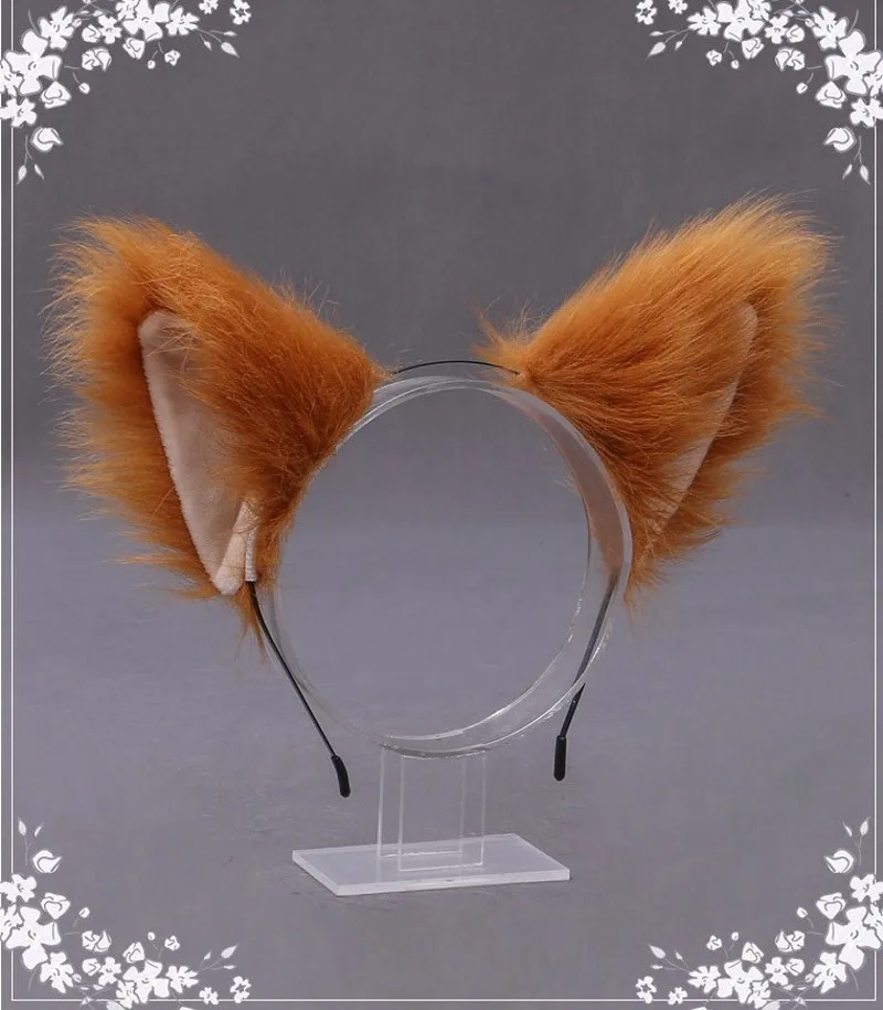 Cartoon Anime Cat Ears Hairband Headwear Fur Ear Cat Cosplay Head Band accessori per capelli per le donne ragazze Kid Party Headband