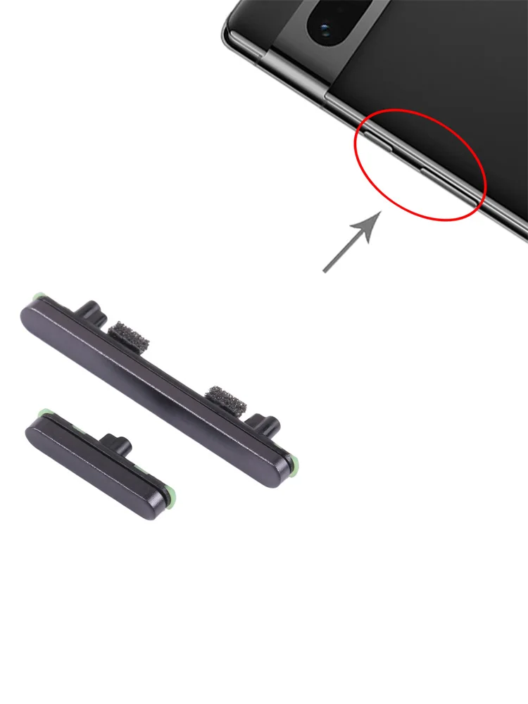 

Для Google Pixel 7 Pro кнопка питания + кнопка регулировки громкости запасная часть