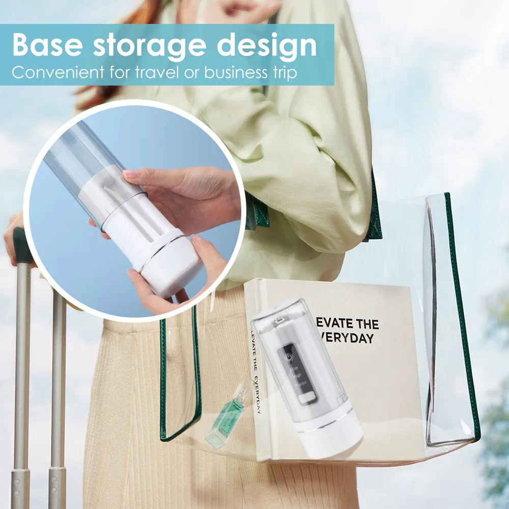 Oral Irrigator Portable 300ML Water Tank Waterproof Dental Cleaner Water Flosser USB Teeth Whitening Tartar Tool Whiten Teeth
