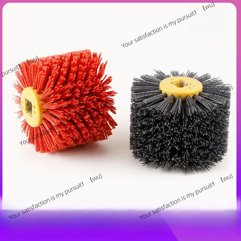 Abrasive Wire Brush Wheel Nylon Grinding Polisher for Wood Antique Grain Open Paint Texture Restoration Deburring Tool