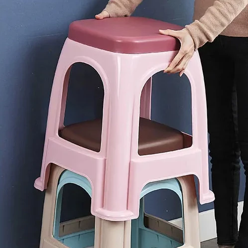 

Homehouse Product Plastic Chair Dinner Chair Plastic Stackable Stool High Quality Good Price Colorful for House