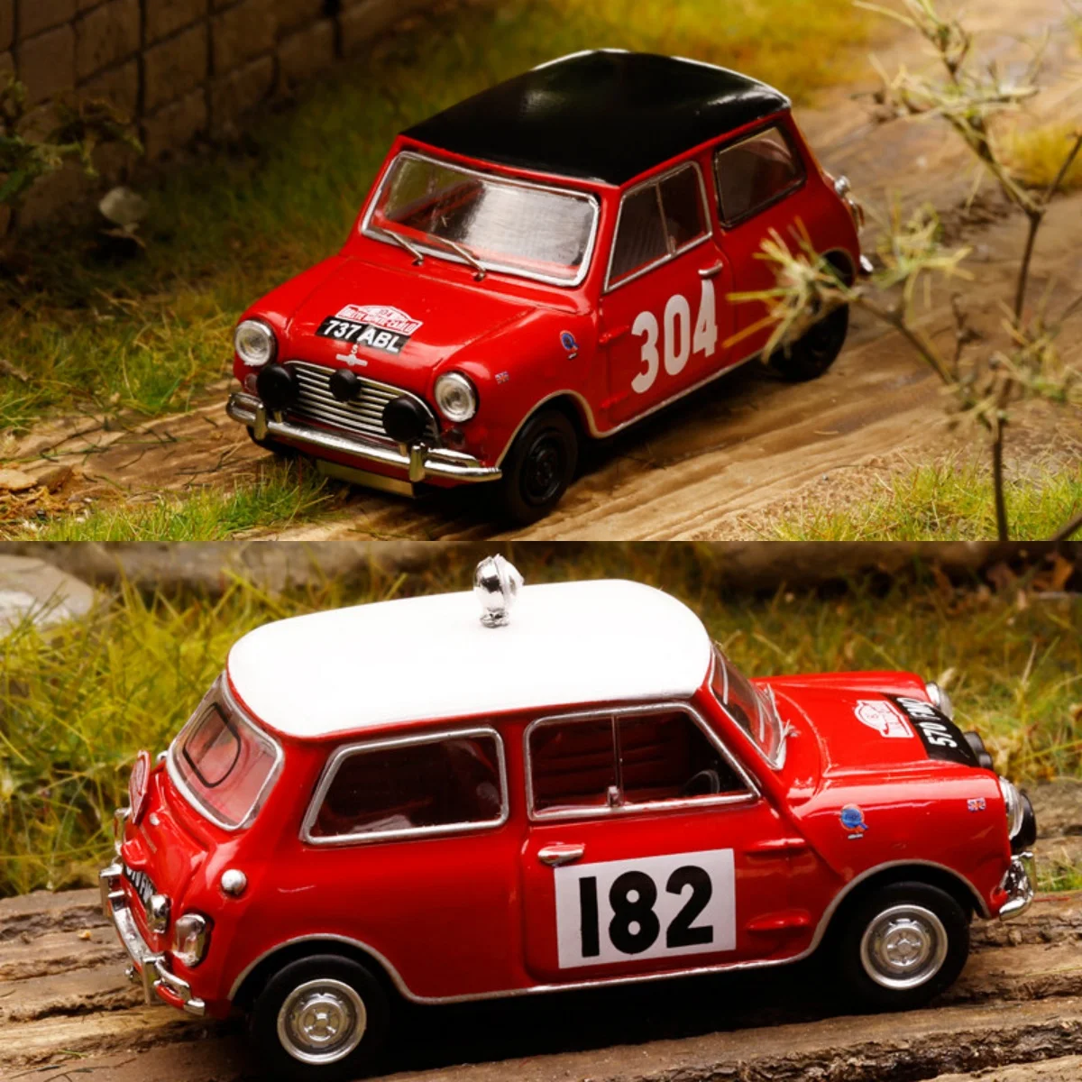 

ГЗОМ 1:64 Моррис 1962р. # 304/1964 # Модель раллийного автомобиля 182, модель автомобиля из сплава