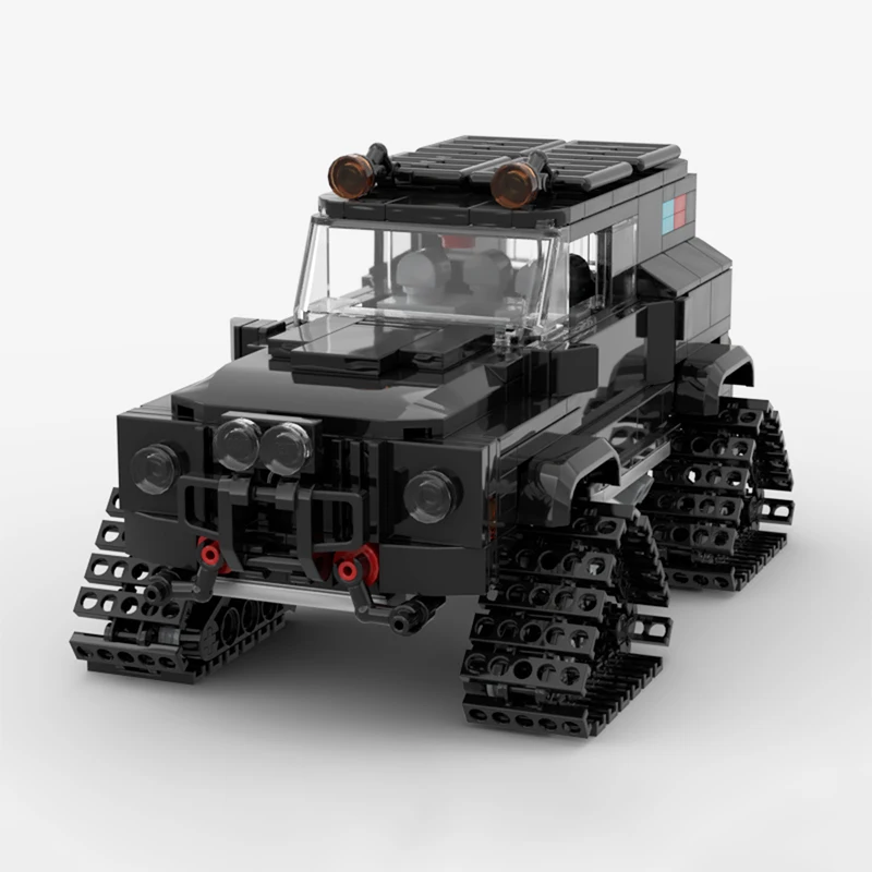 Classical Speed Vehicle MOC 8-width G500 4x4 Edition Building Blocks Model Bricks Sets Assemble Children's Toys Gifts