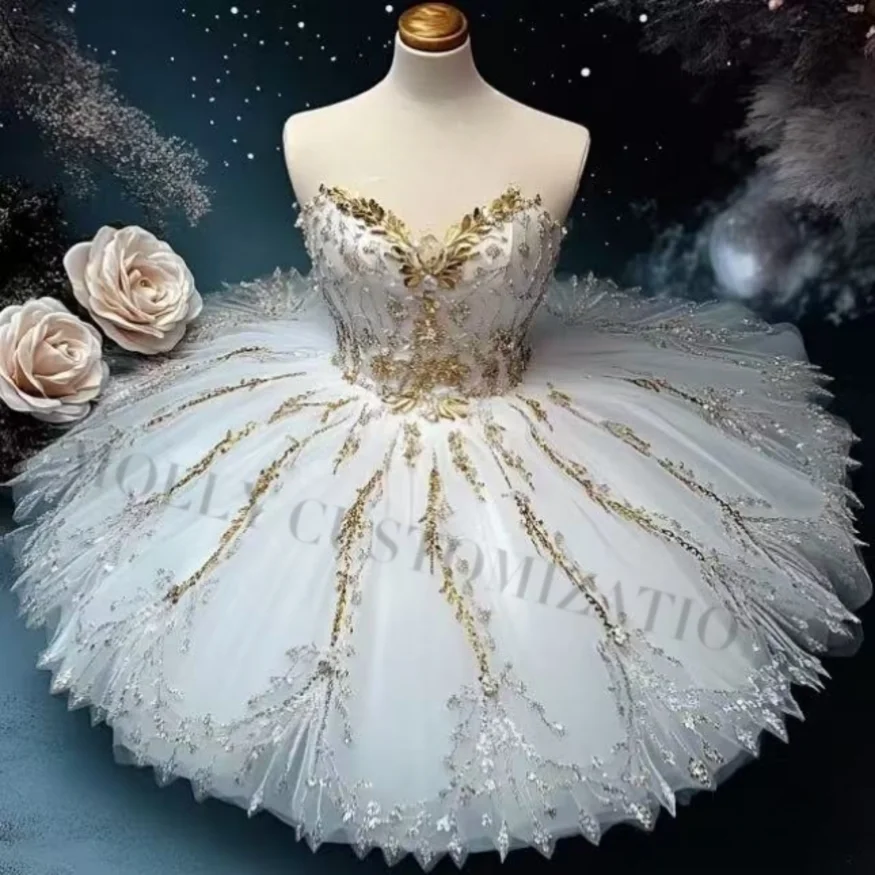 2025 nueva hada suave personalizada privada, Bella Durmiente Hada plateada Raymond Pakata tutú falda de actuación de ballet niños adultos