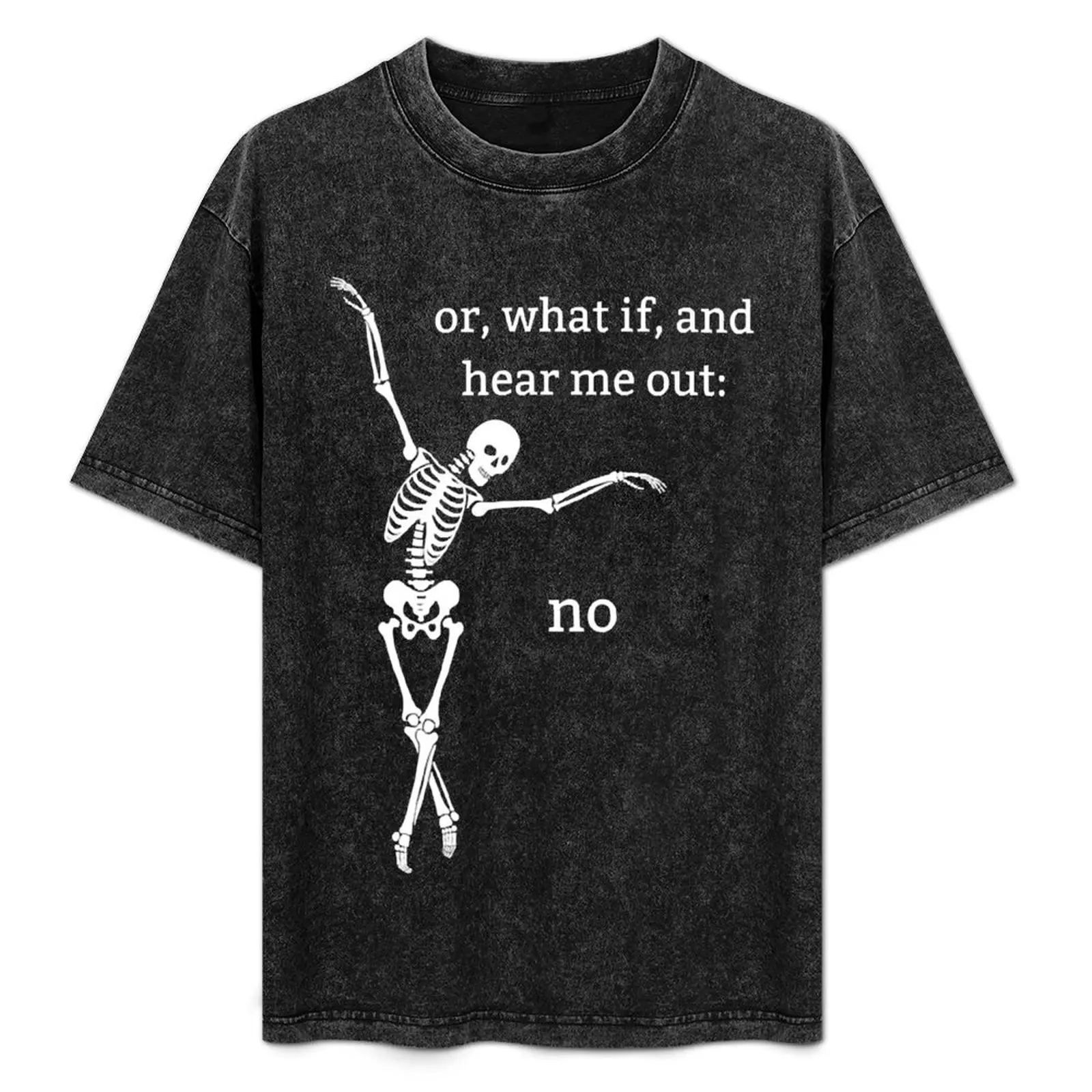 Мужские футболки с надписью Sassy Skeleton, без футболки, индивидуальный дизайн