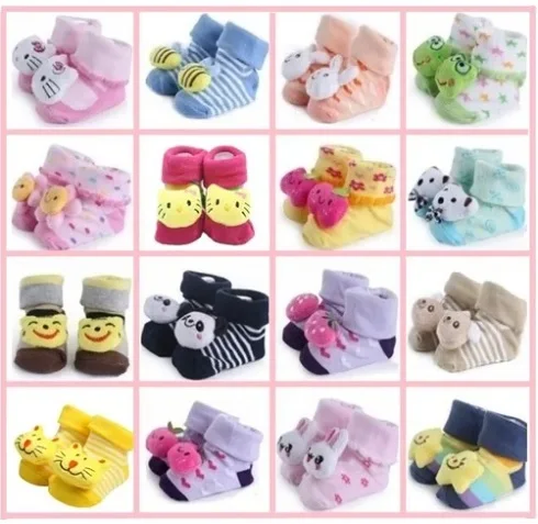 Meias infant girl Kit C/7 slippers recem born RN MIP Bebe bichinho