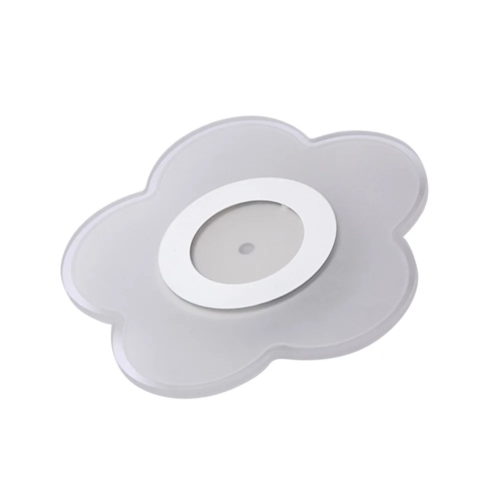 LED ضوء السقف أكريليك حديث شكل زهرة ضوء دافئ 8 واط 12 سنتيمتر توفير الطاقة الممر الجدار مصباح للمنزل غرفة المعيشة غرفة نوم