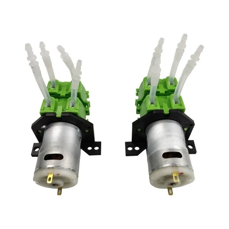 For Double Head Peristaltic  Miniature Circulating  12V/24V Water  Silent Small Water Self-priming Hose