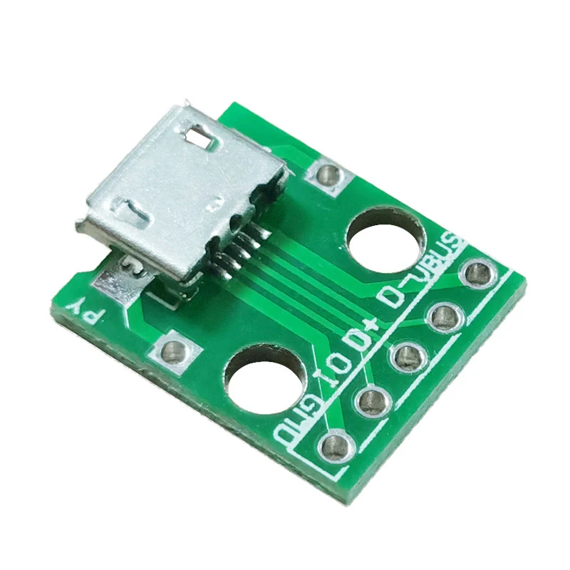 Micro Mini USB USB A Male USB 2.0 3.0 A Female USB B Connector Interface To 2.54mm DIP PCB Converter Adapter Breakout Board