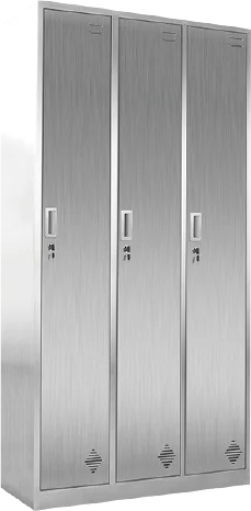 Hot-selling Industrial Storage Cabinets High Quality Stainless Steel Wardrobes New Condition for Changing Rooms