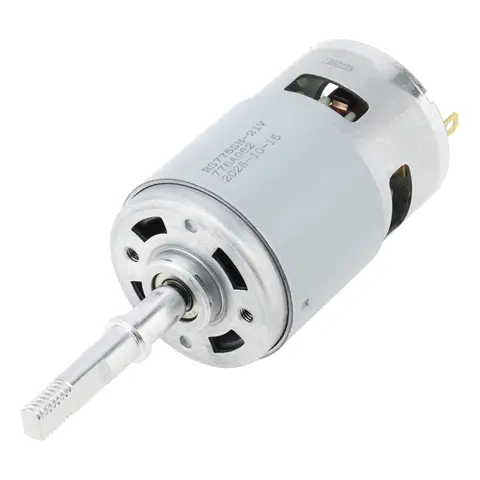 RS775 DC Motor 21V 23000RPM Air Blower Motor Universal Replaces Part for Snow Blower Hair Dryer Powered Blower RS 775 DC Motor