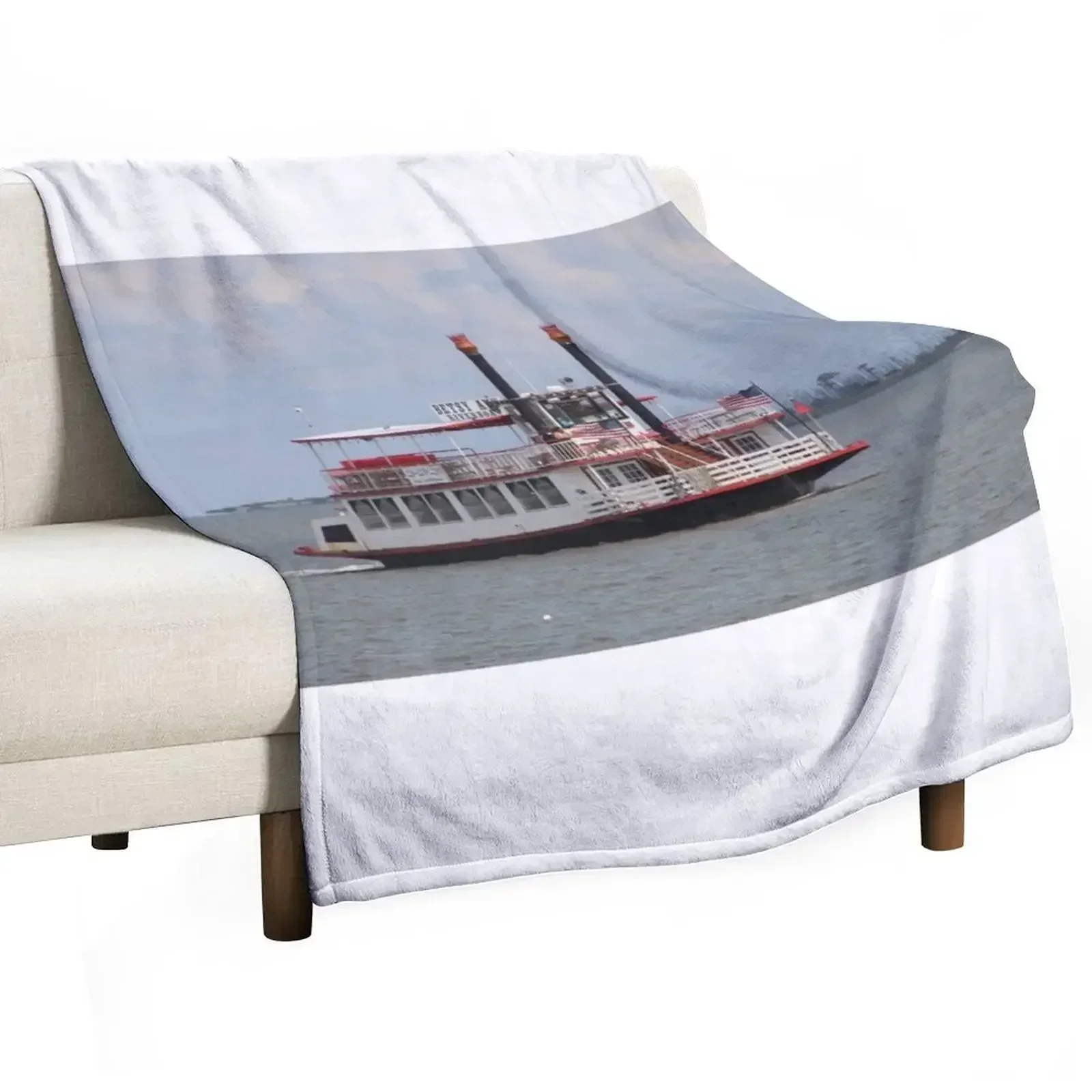 Betsy Ann Riverboat Throw Blanket Summer Cute Hair christmas decoration Blankets