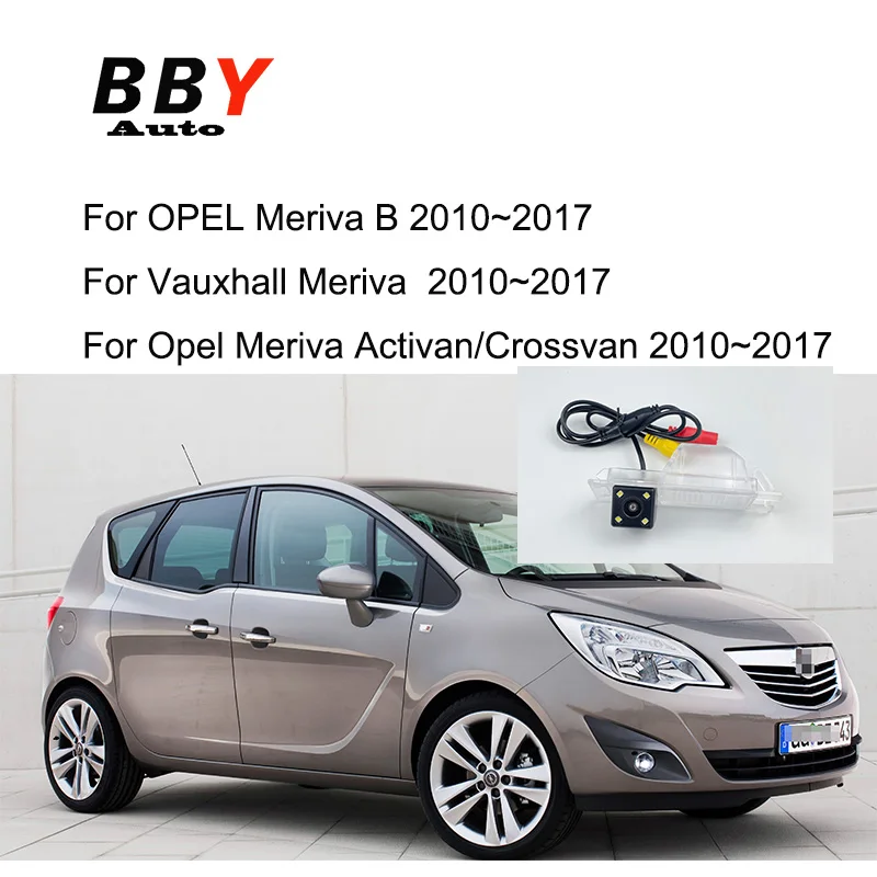

Для OPEL Meriva B 2010 ~ 2017 Meriva Activan/Crossvan HD ночного видения резервная парковочная номерной знак камера заднего вида
